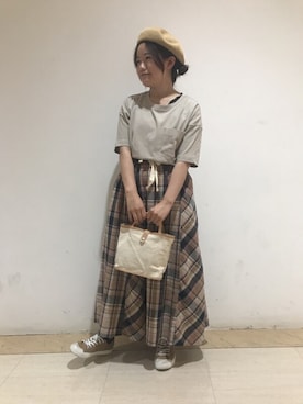 SHOP STAFFさん(レディース・160cm)の夏コーディネート