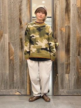 SHOP STAFFさん（レディース・155cm）の冬コーディネート