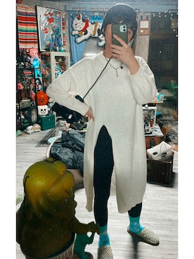 「アイテム（その他トップス）」を使った、何歡🇹🇼さん（レディース・166cm・20代）の冬コーディネート