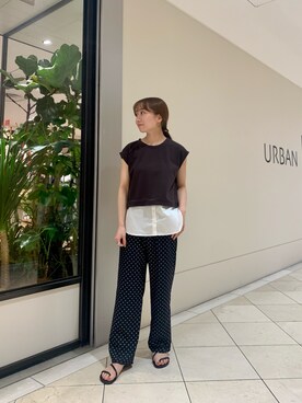 さかもとさん（レディース・154cm）の夏コーディネート