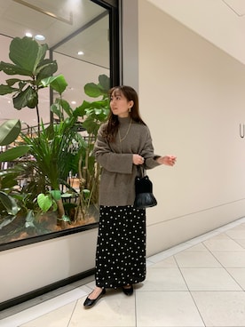 さかもとさん（レディース・154cm）の秋コーディネート