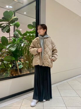 さかもとさん（レディース・154cm）の冬コーディネート