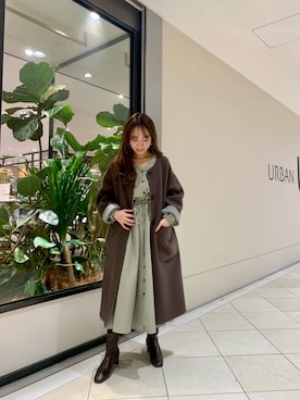 さかもとさん（レディース・154cm）の冬コーディネート