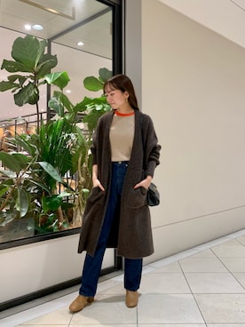 さかもとさん(レディース・154cm)の秋コーディネート