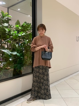 さかもとさん（レディース・154cm）の秋コーディネート