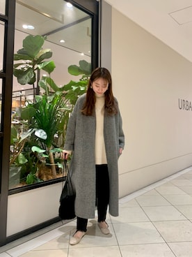 さかもとさん（レディース・154cm）の冬コーディネート