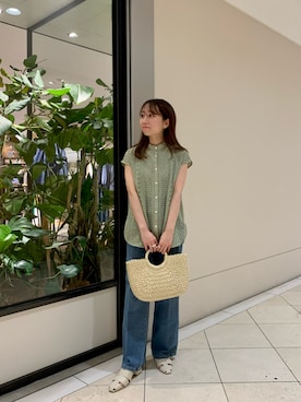 さかもとさん（レディース・154cm）の夏コーディネート