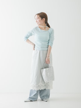 さかもとさん（レディース・155cm）の春コーディネート