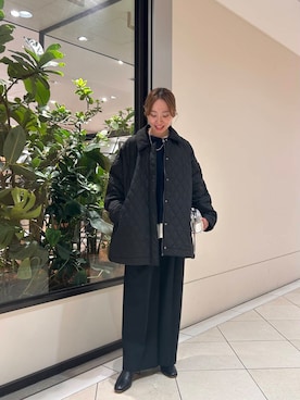 さかもとさん（レディース・154cm）の冬コーディネート