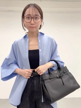 「Lee（リー）のアイテム」を使った、さかもとさん（レディース・154cm）の夏コーディネート