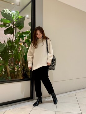 さかもとさん（レディース・154cm）の秋コーディネート