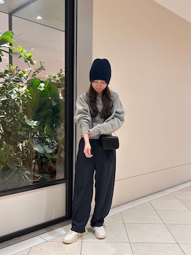 さかもとさん（レディース・154cm）の冬コーディネート