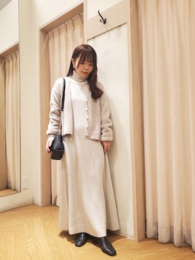 𝚝𝚊𝚖𝚊𝚖𝚒さん(レディース・148cm)の冬コーディネート