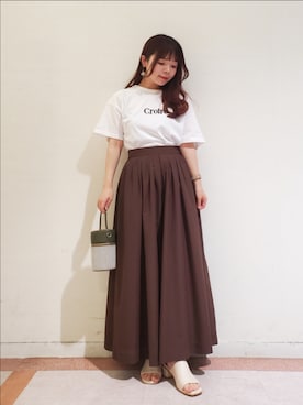 𝚝𝚊𝚖𝚊𝚖𝚒さん(レディース・148cm)の夏コーディネート