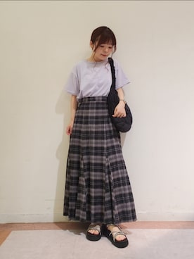 𝚝𝚊𝚖𝚊𝚖𝚒さん(レディース・148cm)の夏コーディネート