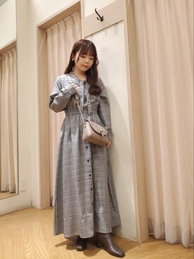 𝚝𝚊𝚖𝚊𝚖𝚒さん(レディース・148cm)の冬コーディネート