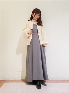 𝚝𝚊𝚖𝚊𝚖𝚒さん(レディース・148cm)の冬コーディネート