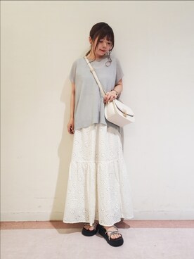 𝚝𝚊𝚖𝚊𝚖𝚒さん（レディース・148cm）の夏コーディネート