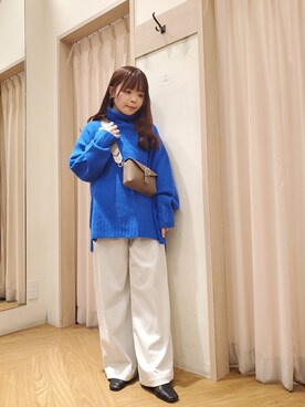 𝚝𝚊𝚖𝚊𝚖𝚒さん（レディース・148cm）の冬コーディネート