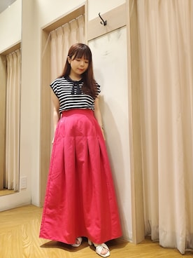 𝚝𝚊𝚖𝚊𝚖𝚒さん(レディース・148cm)の夏コーディネート
