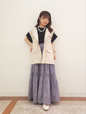 𝚝𝚊𝚖𝚊𝚖𝚒さん（レディース・148cm）の春コーディネート