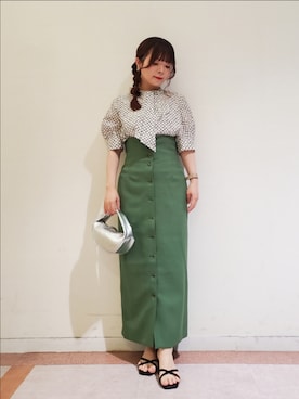 𝚝𝚊𝚖𝚊𝚖𝚒さん（レディース・148cm）の春コーディネート