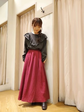 𝚝𝚊𝚖𝚊𝚖𝚒さん（レディース・148cm）の秋コーディネート