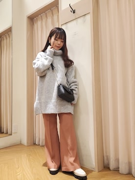 𝚝𝚊𝚖𝚊𝚖𝚒さん(レディース・148cm)の冬コーディネート