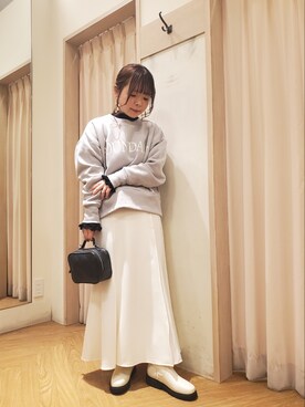 𝚝𝚊𝚖𝚊𝚖𝚒さん（レディース・148cm）の冬コーディネート