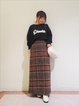 𝚝𝚊𝚖𝚊𝚖𝚒さん(レディース・148cm)の冬コーディネート