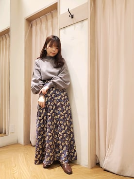 𝚝𝚊𝚖𝚊𝚖𝚒さん（レディース・148cm）の冬コーディネート