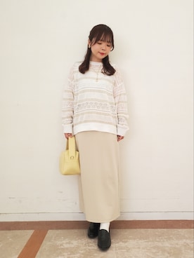 𝚝𝚊𝚖𝚊𝚖𝚒さん（レディース・148cm）の春コーディネート