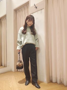 𝚝𝚊𝚖𝚊𝚖𝚒さん（レディース・148cm）の冬コーディネート