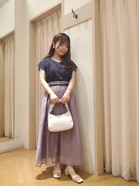 𝚝𝚊𝚖𝚊𝚖𝚒さん（レディース・148cm）の夏コーディネート