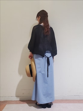 𝚝𝚊𝚖𝚊𝚖𝚒さん（レディース・148cm）の夏コーディネート