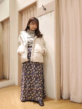 𝚝𝚊𝚖𝚊𝚖𝚒さん（レディース・148cm）の冬コーディネート