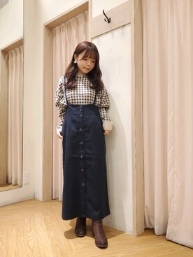 𝚝𝚊𝚖𝚊𝚖𝚒さん（レディース・148cm）の秋コーディネート
