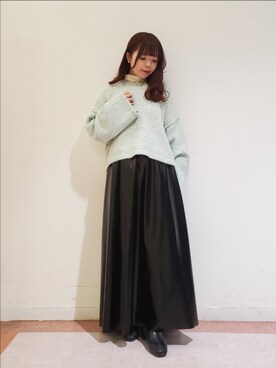 𝚝𝚊𝚖𝚊𝚖𝚒さん（レディース・148cm）の冬コーディネート