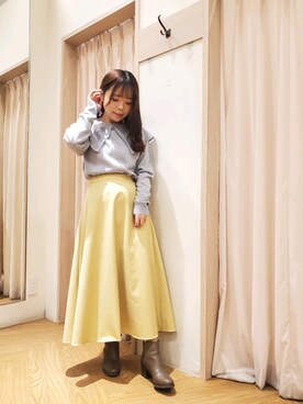 𝚝𝚊𝚖𝚊𝚖𝚒さん（レディース・148cm）の冬コーディネート