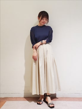 𝚝𝚊𝚖𝚊𝚖𝚒さん（レディース・148cm）の夏コーディネート