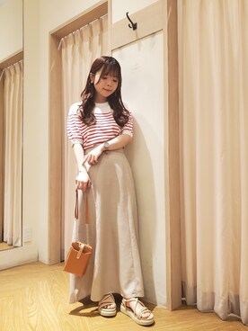 𝚝𝚊𝚖𝚊𝚖𝚒さん（レディース・148cm）の夏コーディネート