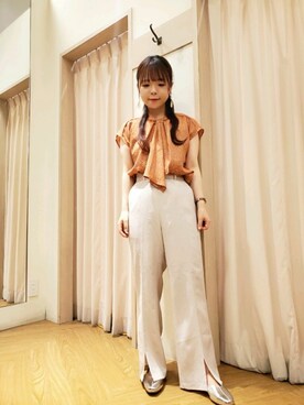 𝚝𝚊𝚖𝚊𝚖𝚒さん（レディース・148cm）の夏コーディネート