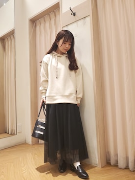 𝚝𝚊𝚖𝚊𝚖𝚒さん（レディース・148cm）の冬コーディネート