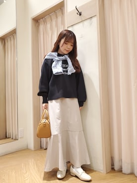 𝚝𝚊𝚖𝚊𝚖𝚒さん（レディース・148cm）の冬コーディネート