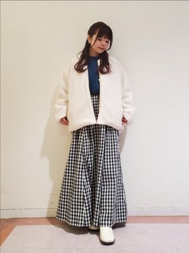 𝚝𝚊𝚖𝚊𝚖𝚒さん（レディース・148cm）の秋コーディネート