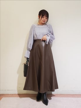 𝚝𝚊𝚖𝚊𝚖𝚒さん（レディース・148cm）の秋コーディネート