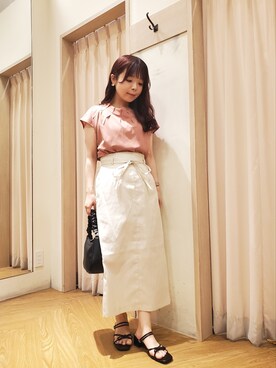 𝚝𝚊𝚖𝚊𝚖𝚒さん（レディース・148cm）の夏コーディネート