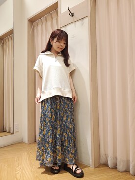 𝚝𝚊𝚖𝚊𝚖𝚒さん(レディース・148cm)の夏コーディネート