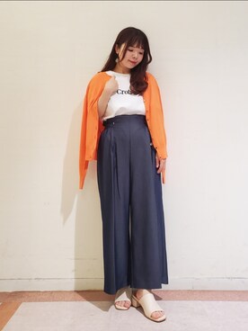 𝚝𝚊𝚖𝚊𝚖𝚒さん（レディース・148cm）の夏コーディネート