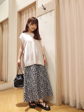 𝚝𝚊𝚖𝚊𝚖𝚒さん(レディース・148cm)の夏コーディネート